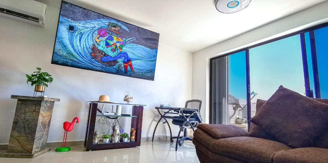 Villa Aurora Beautiful Beachfront Apartment Канкун Экстерьер фото