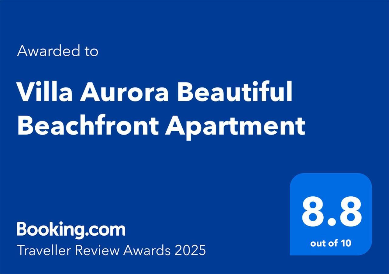 Villa Aurora Beautiful Beachfront Apartment Канкун Экстерьер фото